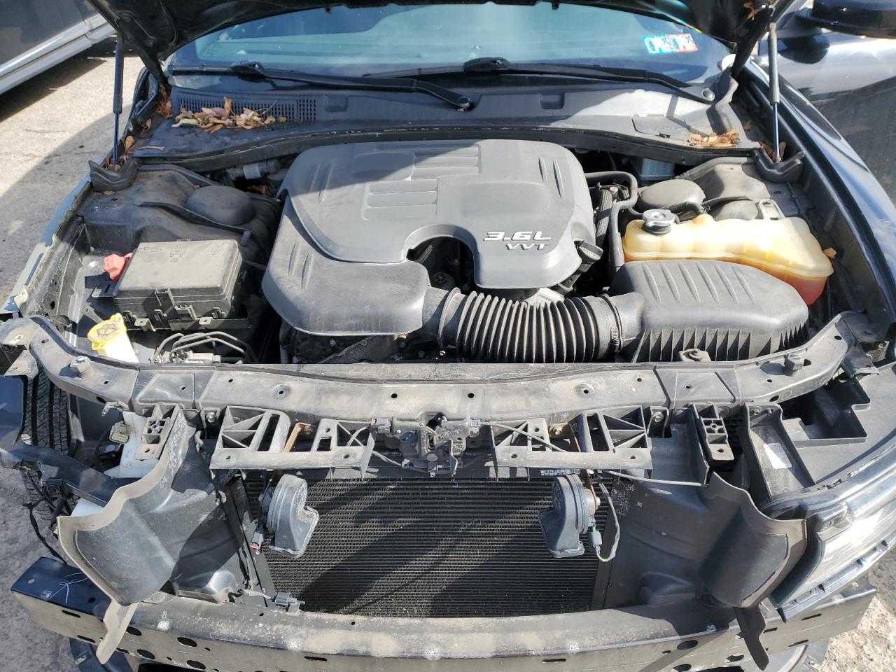 2018 Dodge Charger VIN 2C3CDXHG7JH221222 Copart auction photo, front end / side damage thumbnail 11