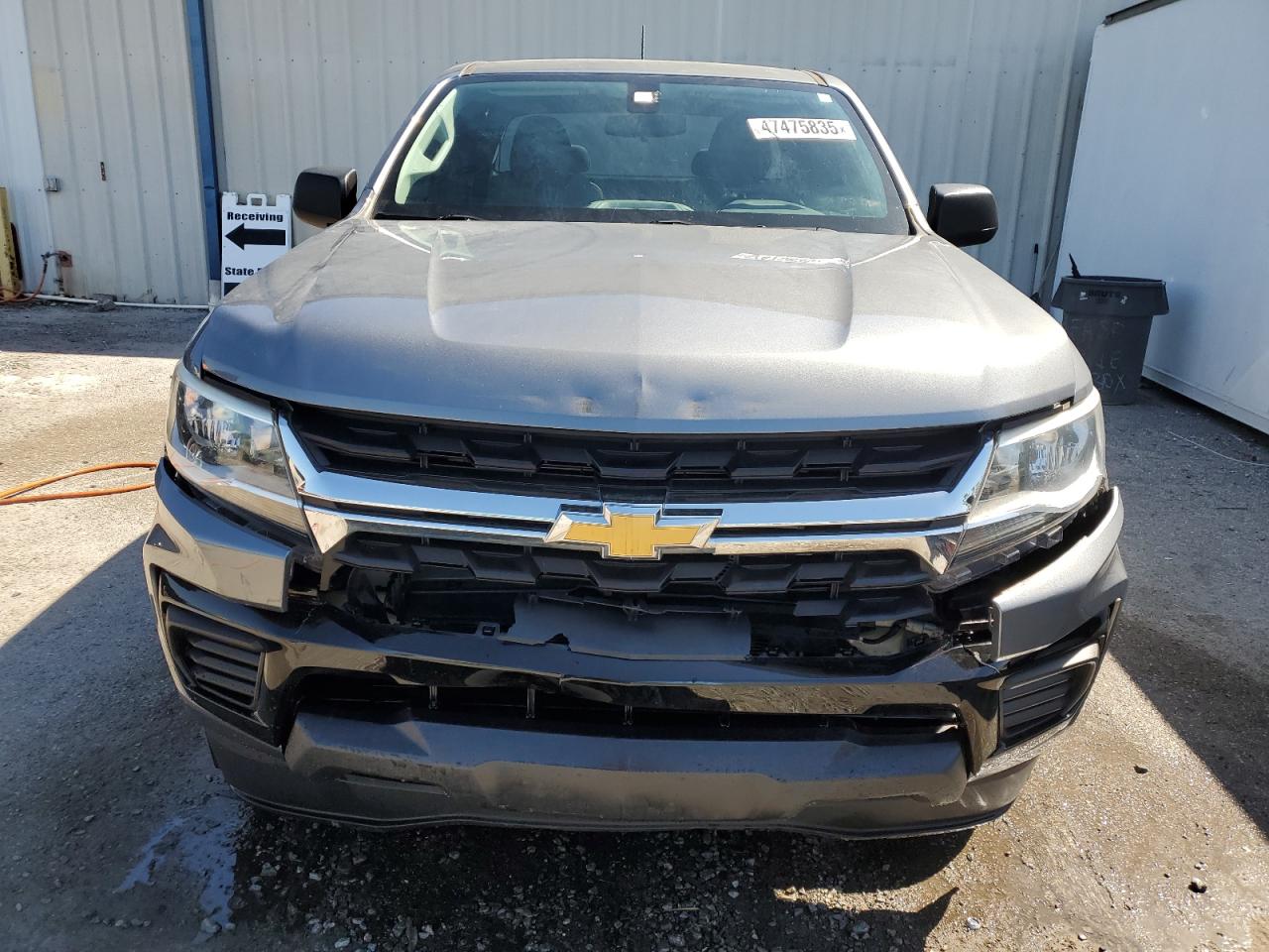 2021 Chevrolet Colorado VIN 1GCHSBEN7M1112159 Copart auction photo, front end / rear end damage thumbnail 5