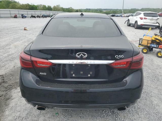 2019 Infiniti Q50 VIN JN1EV7AR7KM554146 Copart auction photo, mechanical damage thumbnail 6