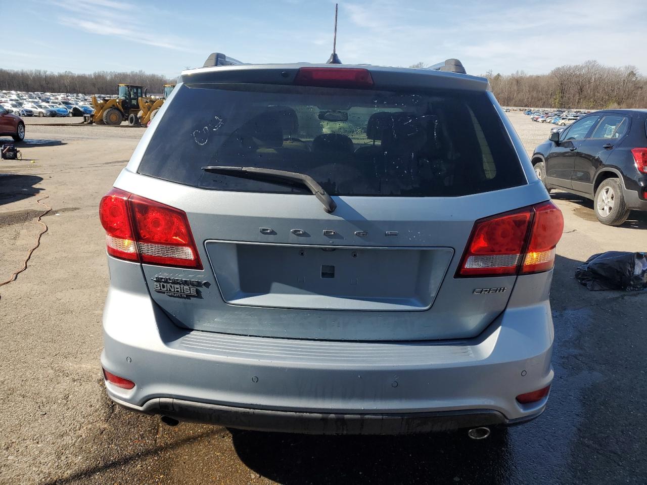 2013 Dodge Journey VIN 3C4PDCDG1DT601437 Copart auction photo, front end damage thumbnail 6