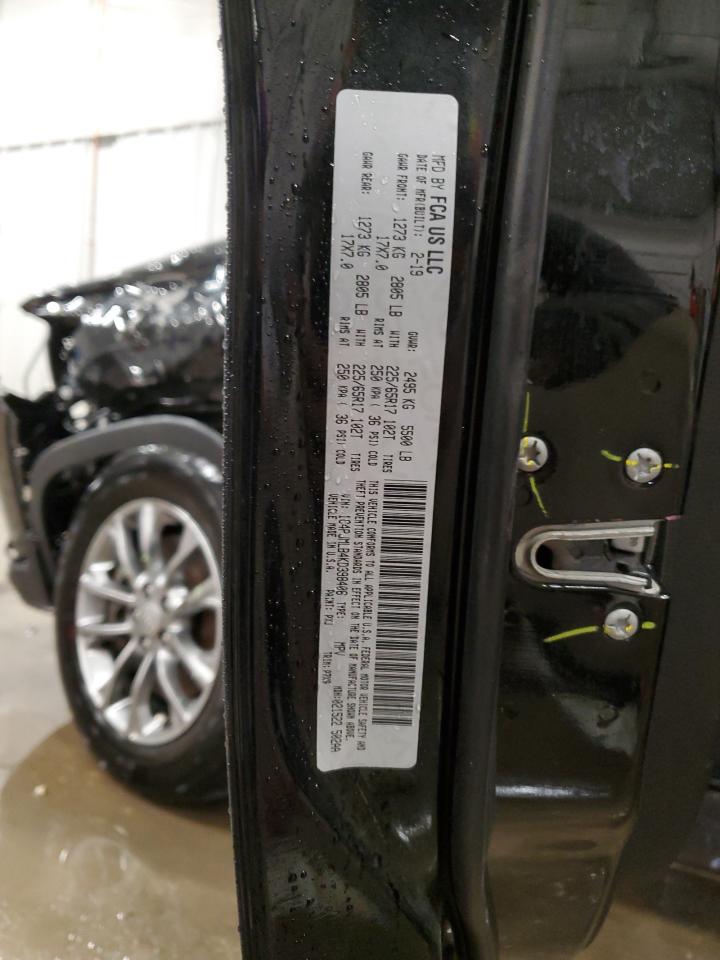 2019 Jeep Grand Cherokee VIN 1C4PJMLB4KD398406 Copart auction photo, front end damage thumbnail 13