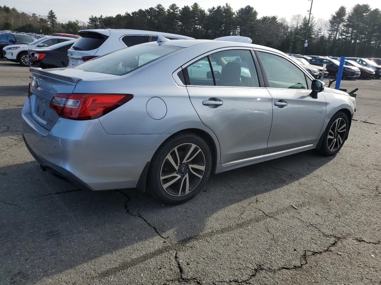 2018 Subaru Legacy VIN 4S3BNAS66J3003812 Copart auction photo, front end / minor dent/scratches damage thumbnail 3