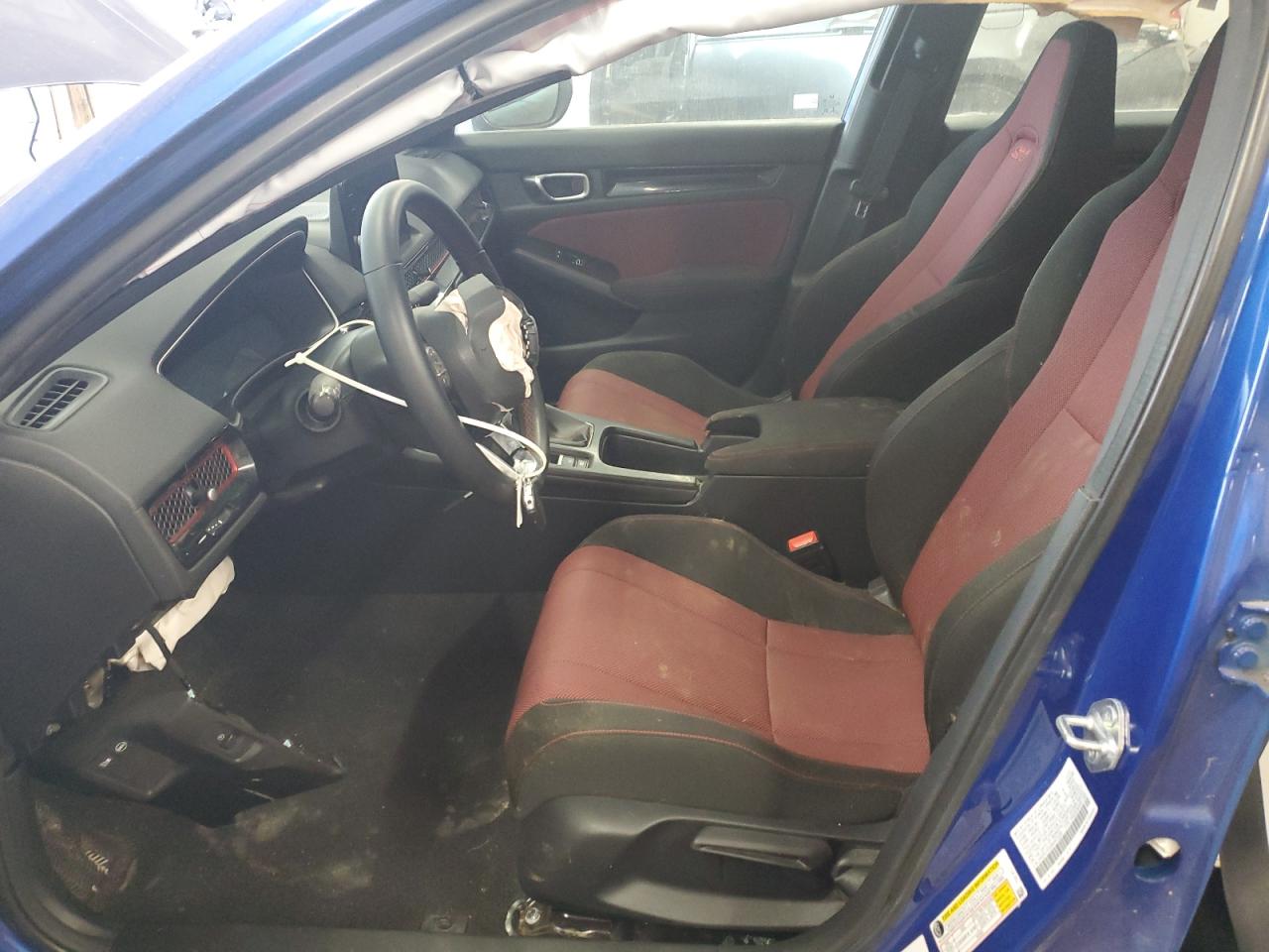 2022 Honda Civic VIN 2HGFE1E50NH470295 Copart auction photo, rollover damage thumbnail 7