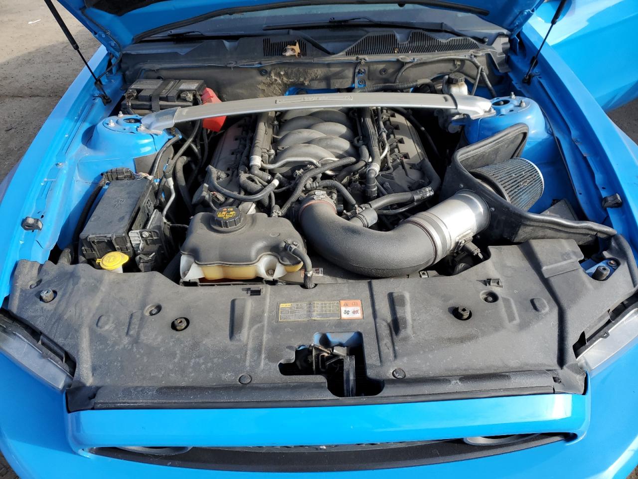 2013 Ford Mustang VIN 1ZVBP8CFXD5283712 Copart auction photo, rear end / minor dent/scratches damage thumbnail 11