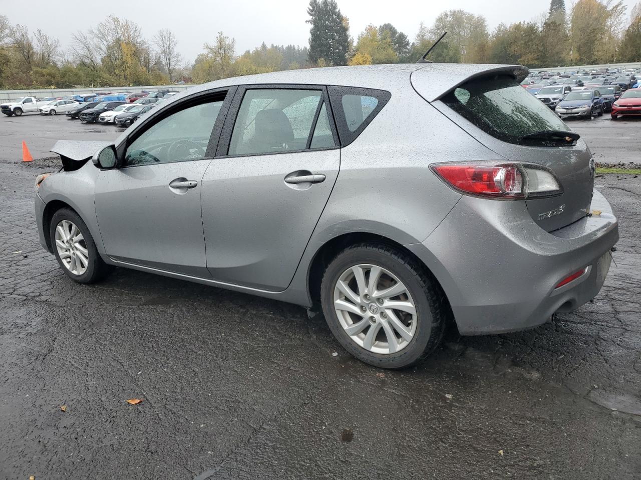 2012 Mazda 3 VIN JM1BL1M82C1682187 Copart auction photo, front end damage thumbnail 2