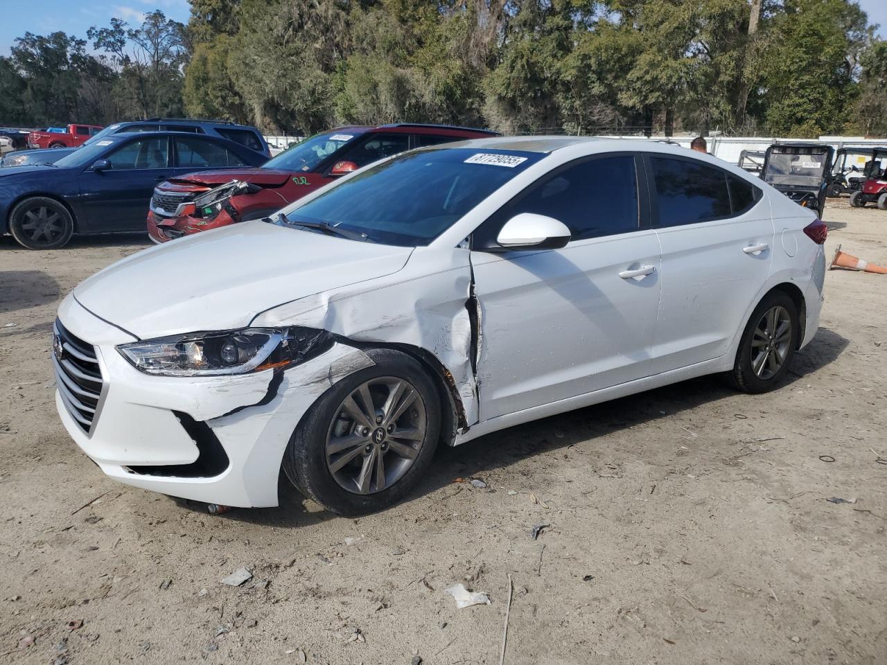 2018 Hyundai Elantra VIN 5NPD84LF1JH286107