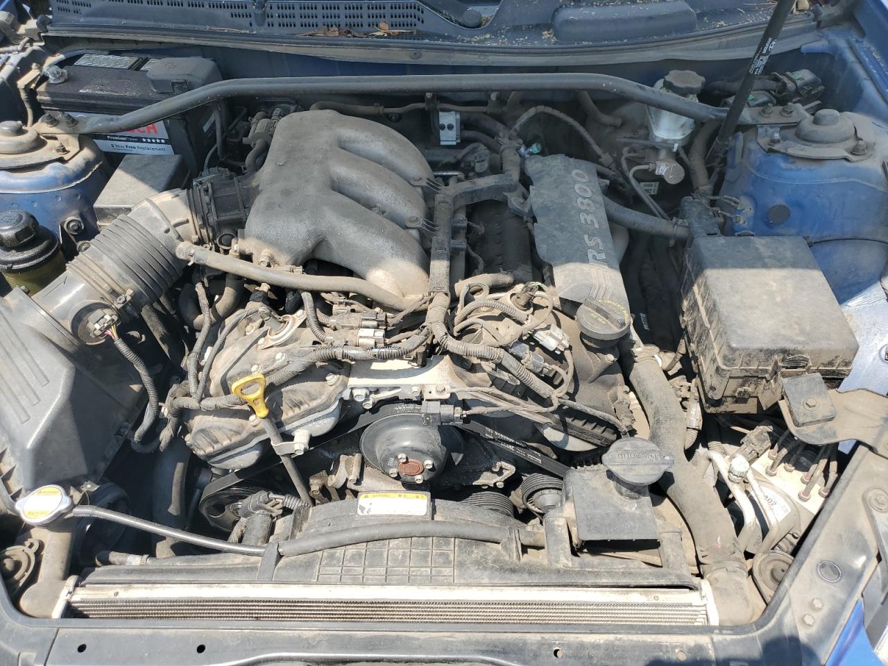 2010 Hyundai Genesis VIN KMHHU6KH5AU025687 Copart auction photo, rear end damage thumbnail 11