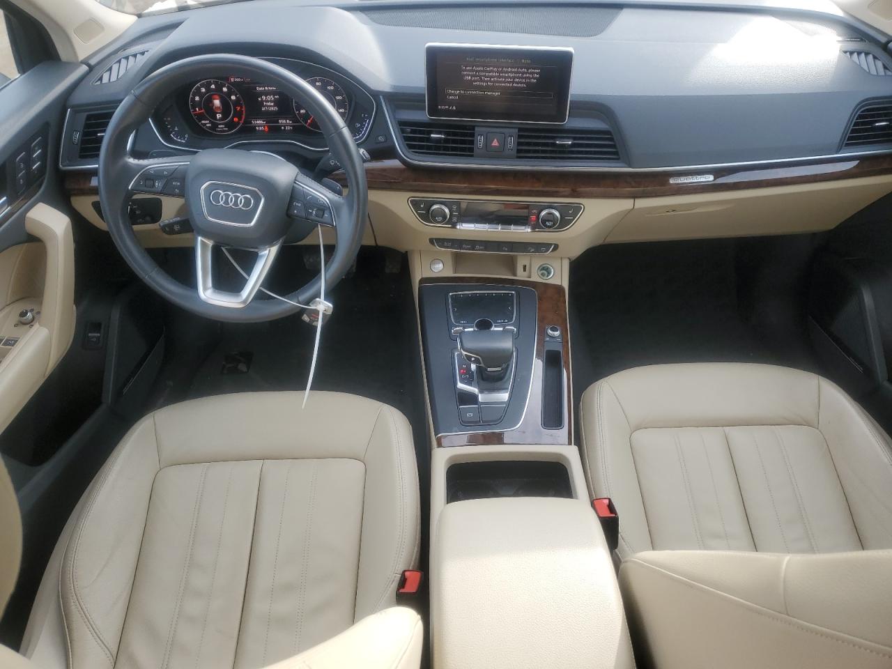 2018 Audi Q5 VIN WA1BNAFY7J2151527 Copart auction photo, front end damage thumbnail 8
