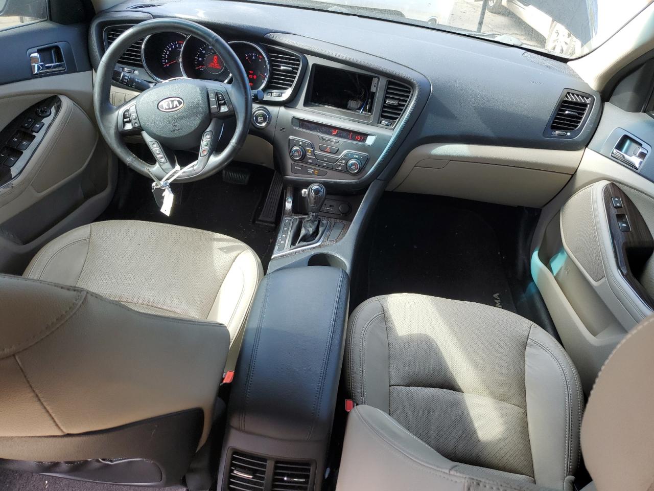 2012 KIA Optima VIN 5XXGN4A78CG059285 Copart auction photo, mechanical damage thumbnail 8