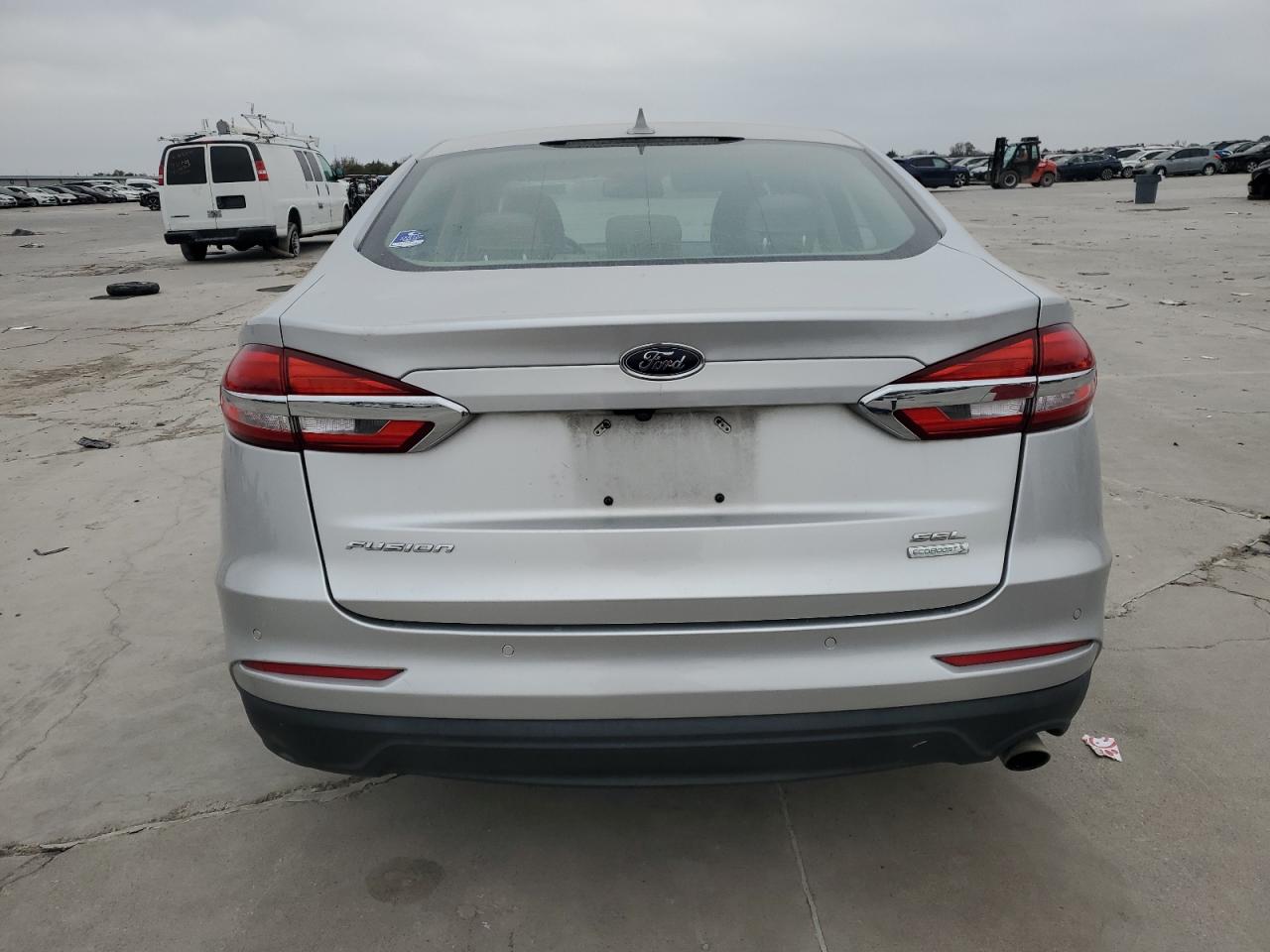 2019 Ford Fusion VIN 3FA6P0CD7KR222824 Copart auction photo, front end / minor dent/scratches damage thumbnail 6