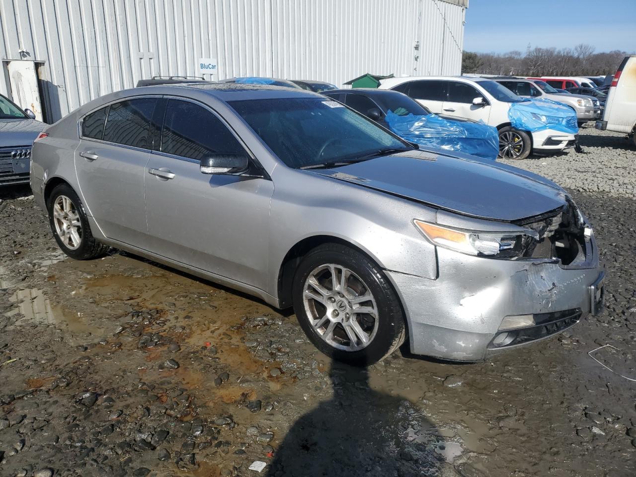 2009 Acura TL VIN 19UUA86279A005193 Copart auction photo, front end damage thumbnail 4