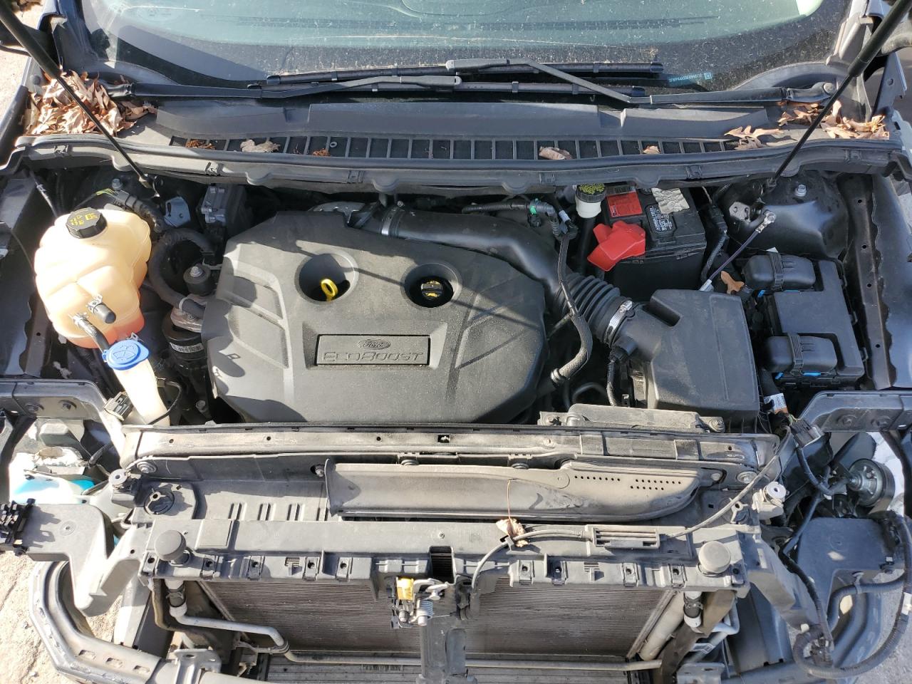 2015 Ford Edge VIN 2FMPK4K93FBB98717 Copart auction photo, front end / side damage thumbnail 12