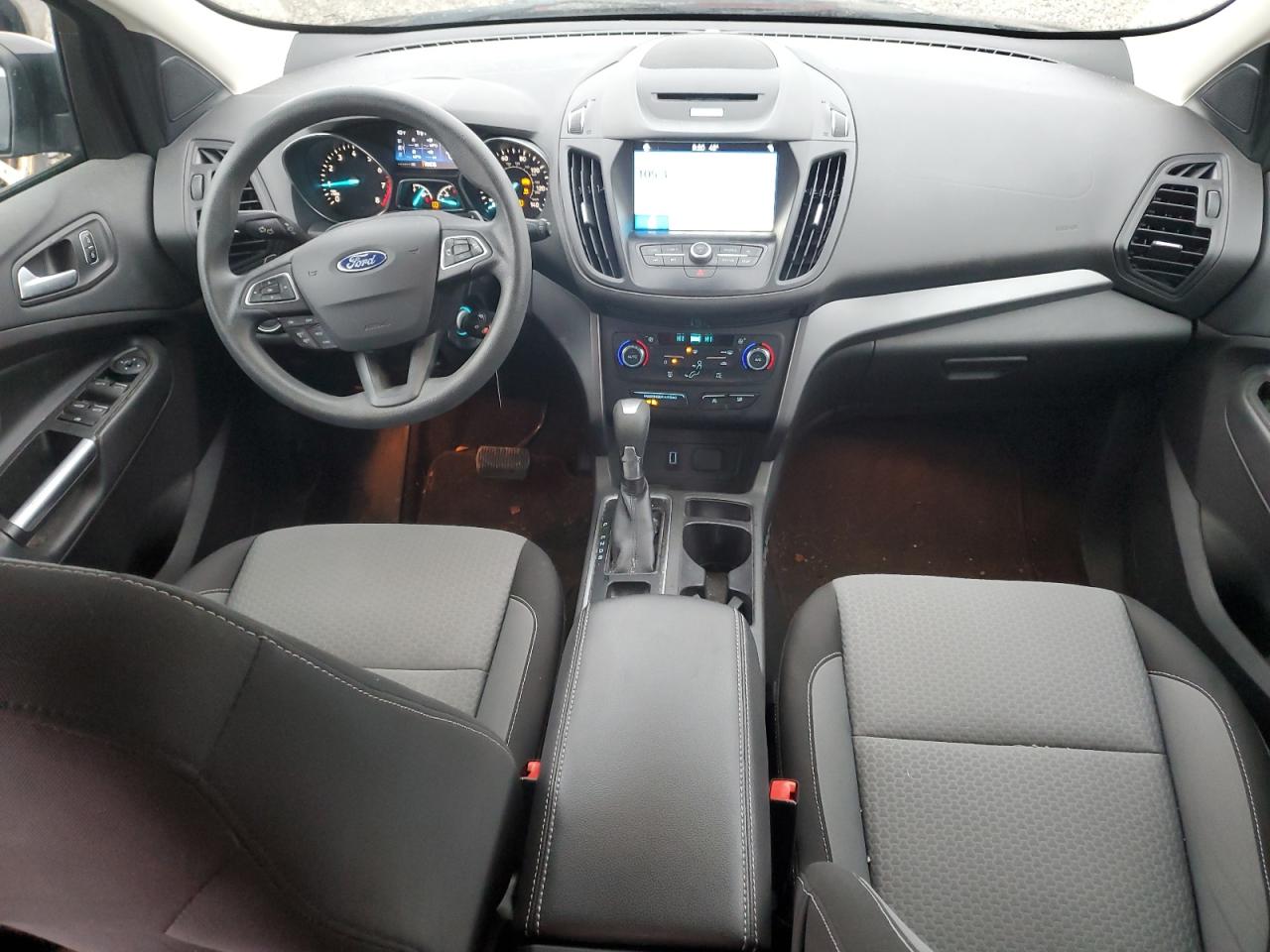 2017 Ford Escape VIN 1FMCU0GD3HUD26272 Copart auction photo, front end damage thumbnail 8