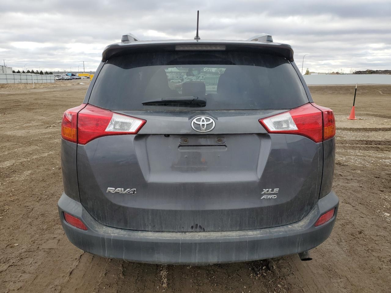 2013 Toyota RAV 4 VIN 2T3RFREV2DW096455 Copart auction photo, front end / side damage thumbnail 6