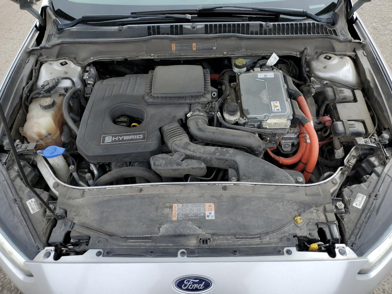 2014 Ford Fusion VIN 3FA6P0LUXER158864 Copart auction photo, rear end damage thumbnail 13