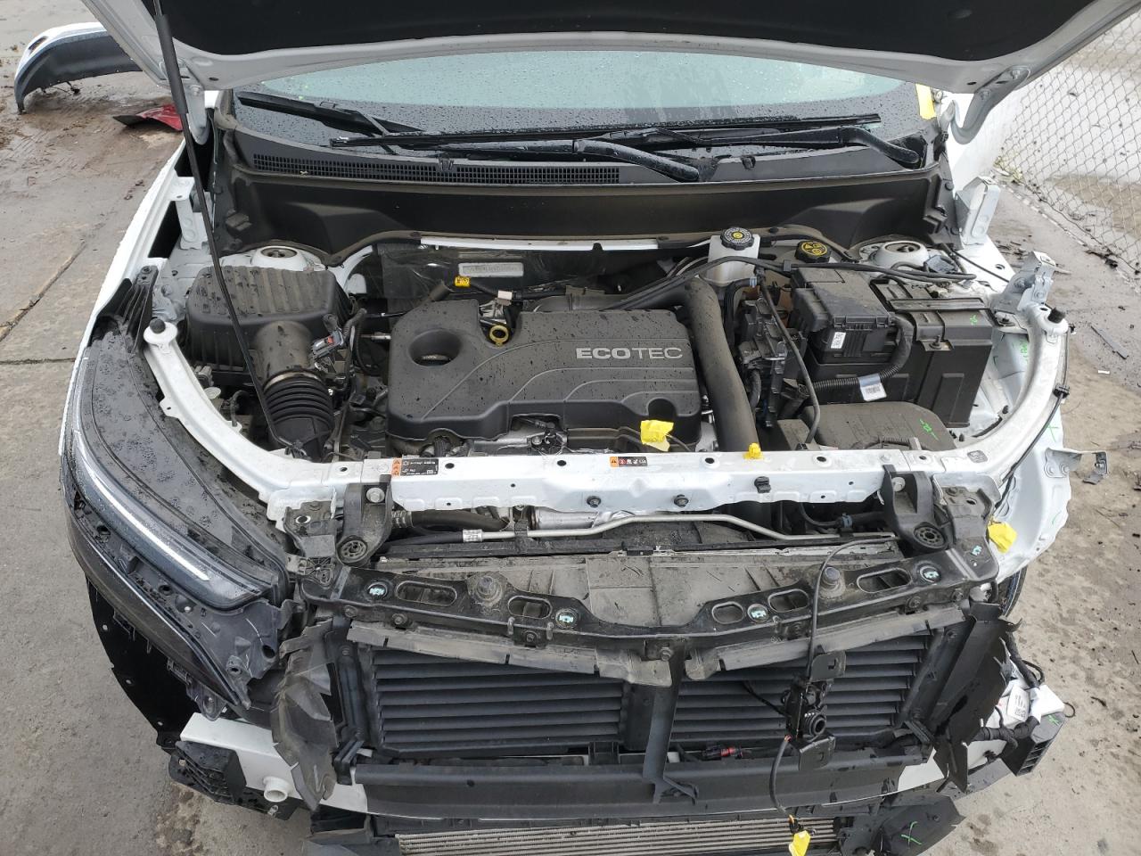 2022 Chevrolet Equinox VIN 3GNAXMEVXNS117054 Copart auction photo, front end / side damage thumbnail 12