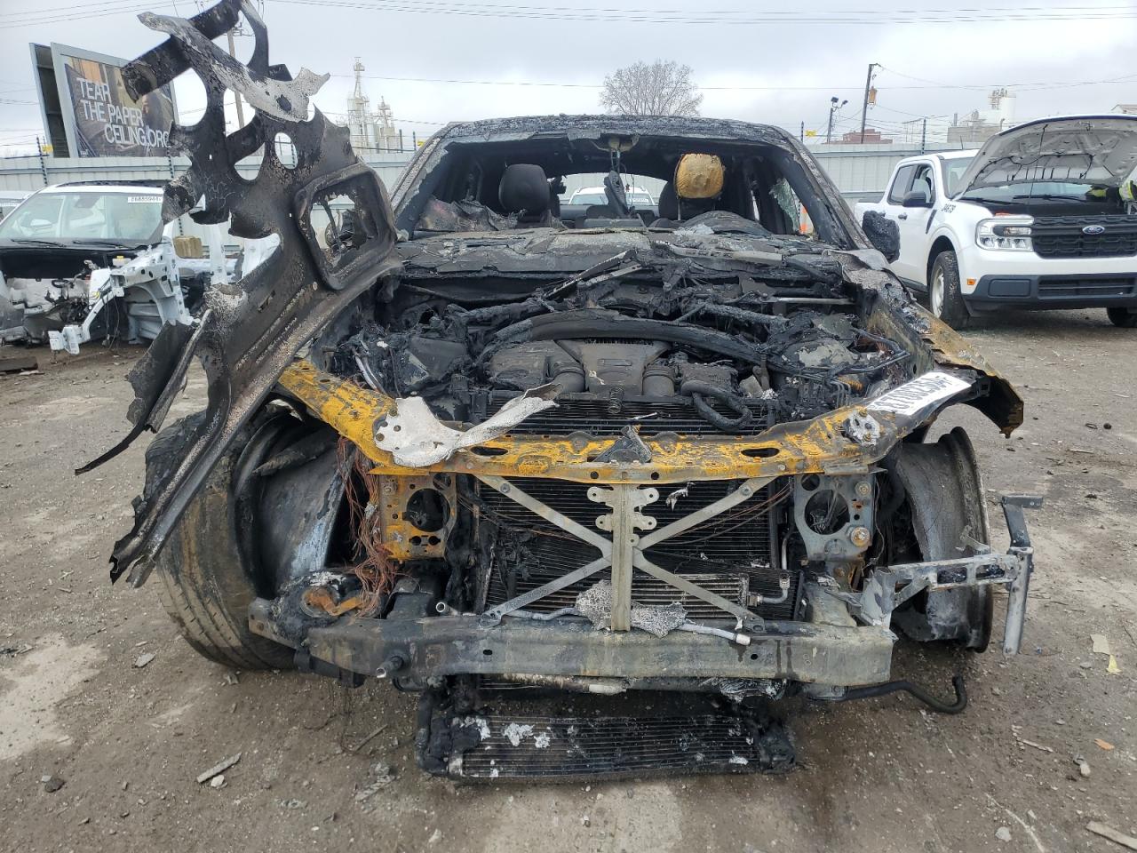 2018 Mercedes-Benz GLE VIN 4JGED7FB5JA099322 Copart auction photo, burn damage thumbnail 5
