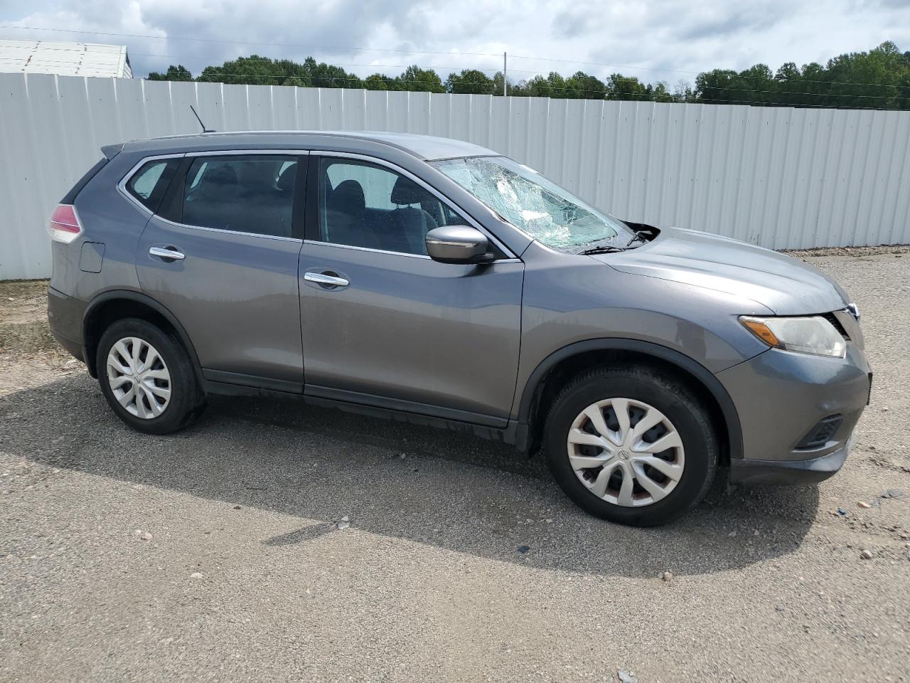 2015 Nissan Rogue VIN KNMAT2MV4FP537483 Copart auction photo, front end damage thumbnail 4