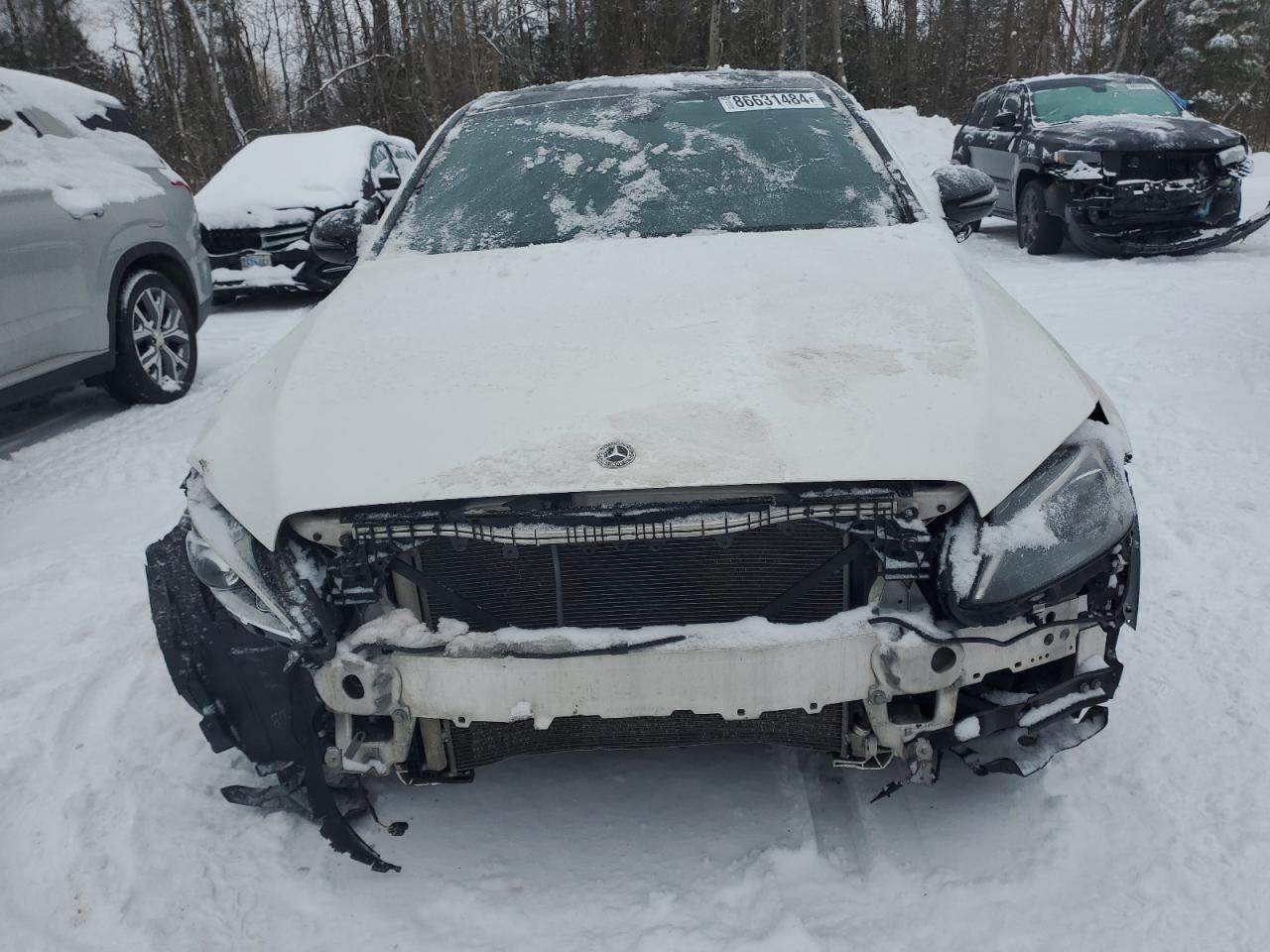 2018 Mercedes-Benz C-klasse VIN 55SWF4KB9JU262082 Copart auction photo, front end damage thumbnail 5