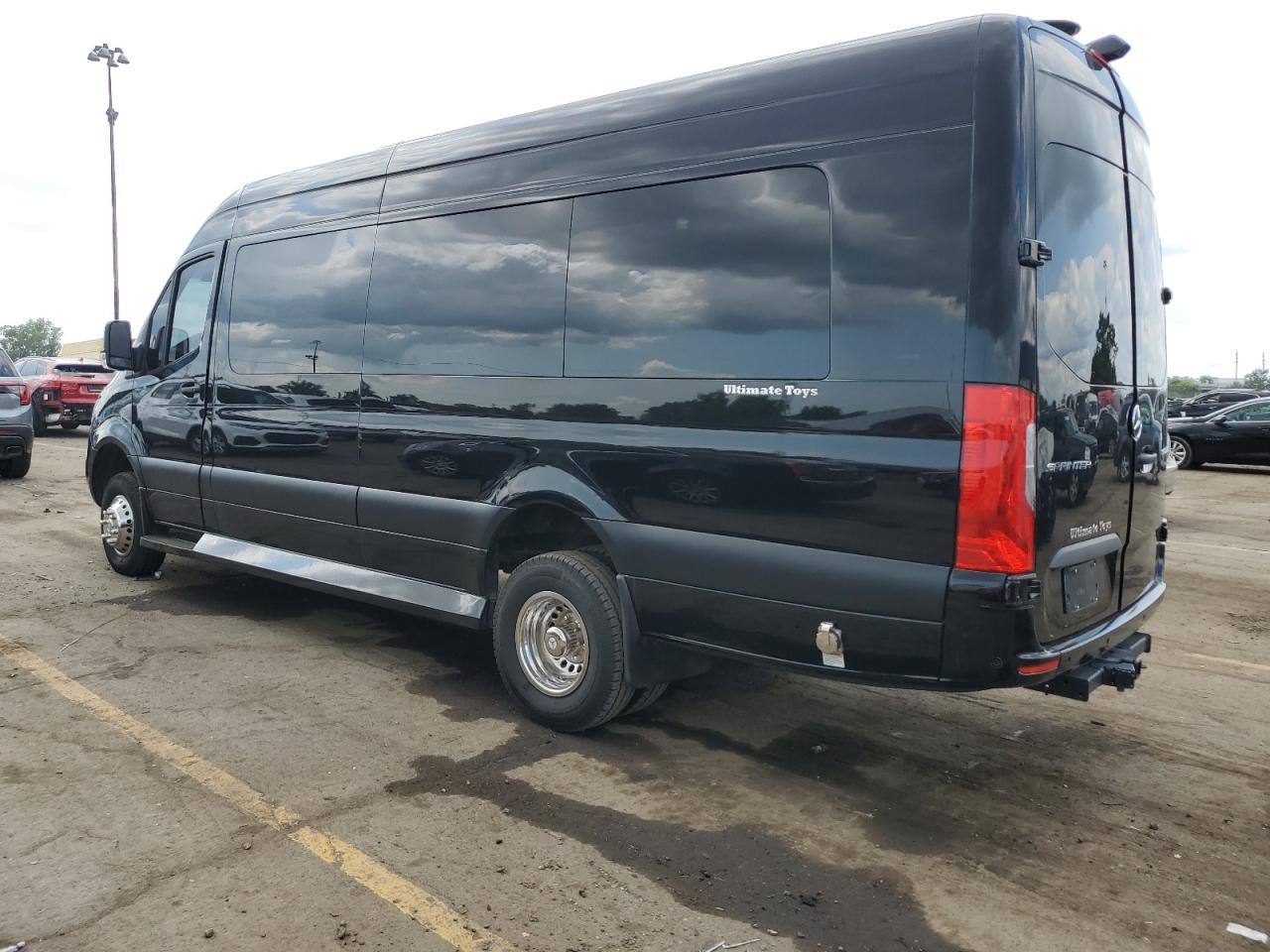 2019 Mercedes-Benz Sprinter VIN W1X8ED6YXKT016927 Copart auction photo, side damage thumbnail 2