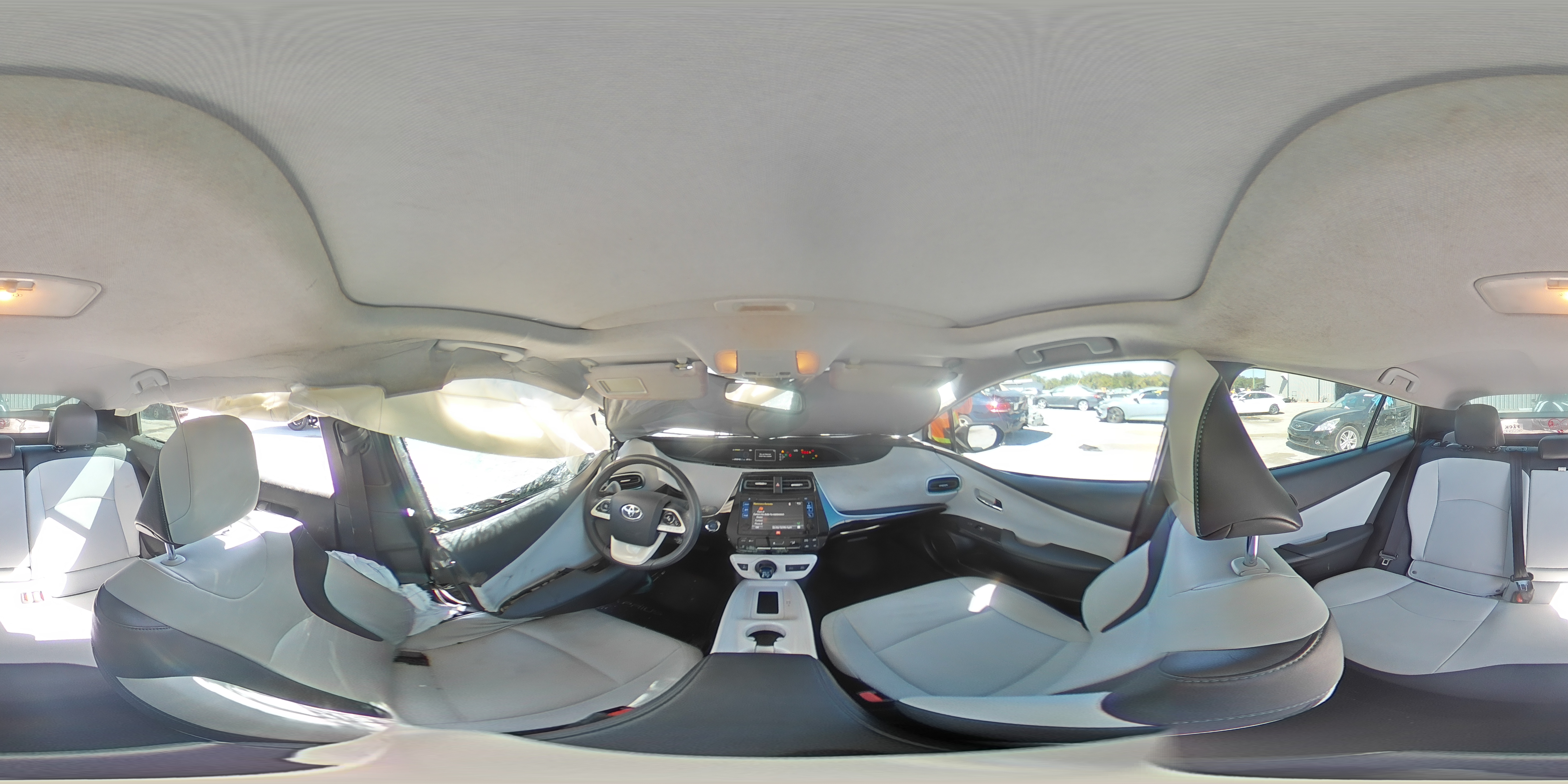 2017 Toyota Prius VIN JTDKARFU3H3031256 Copart auction photo, side / front end damage thumbnail 14