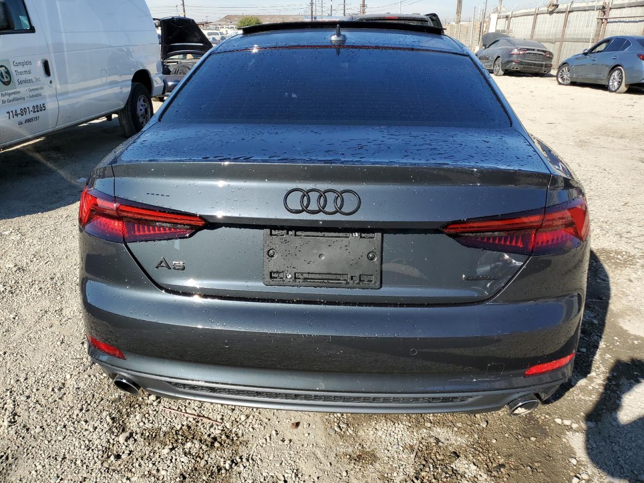 2019 Audi A5 VIN WAUTNAF59KA079525 Copart auction photo, front end damage thumbnail 6