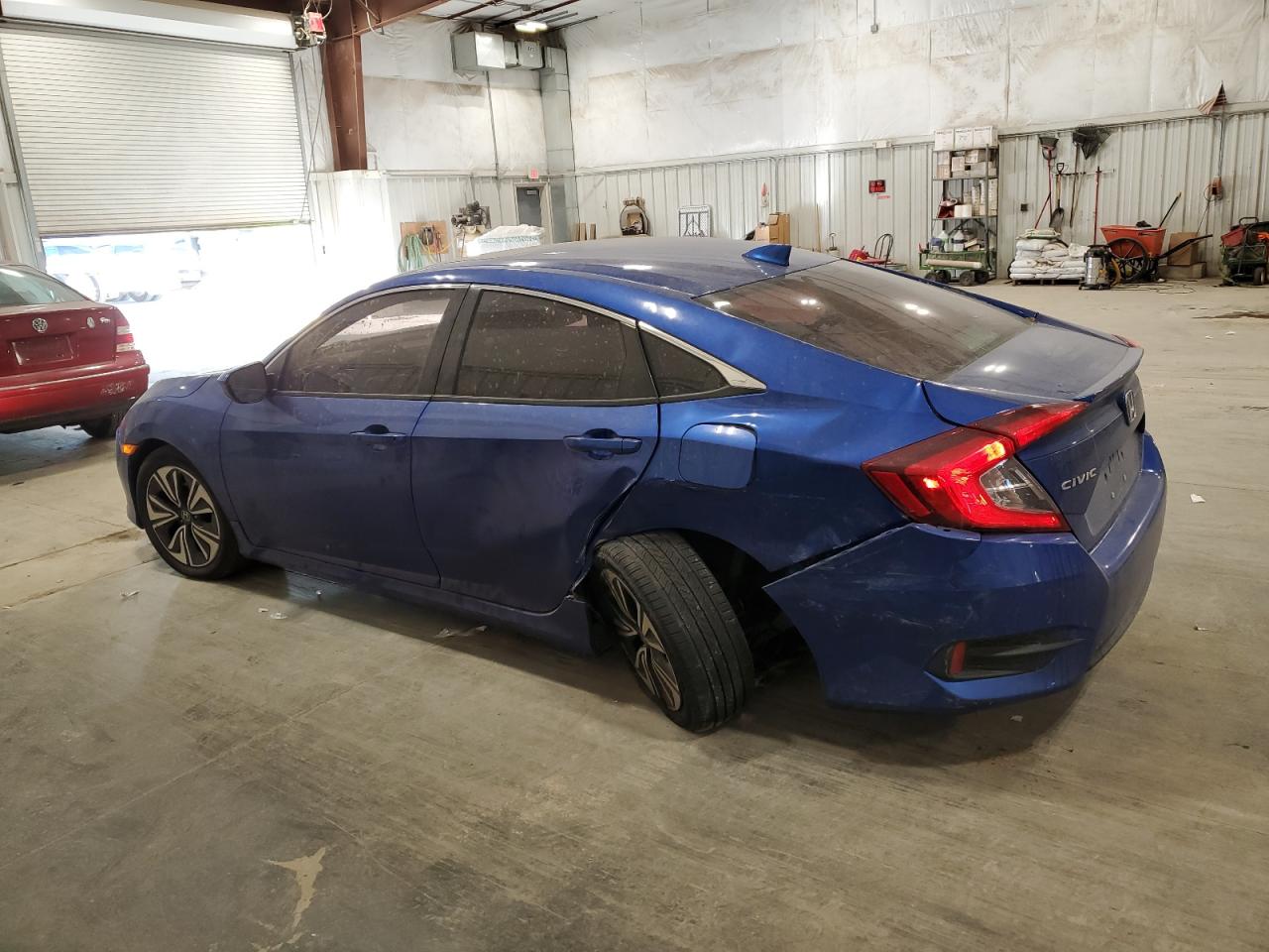 2016 Honda Civic VIN 19XFC1F36GE032039 Copart auction photo, all over damage thumbnail 2