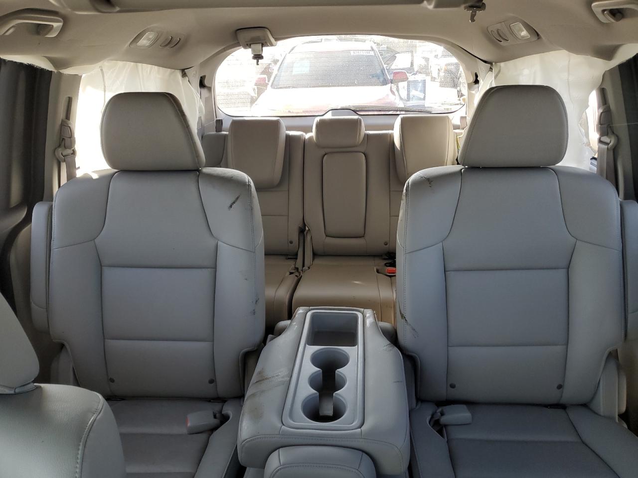2016 Honda Odyssey VIN 5FNRL5H9XGB072818 Copart auction photo, front end / side damage thumbnail 10