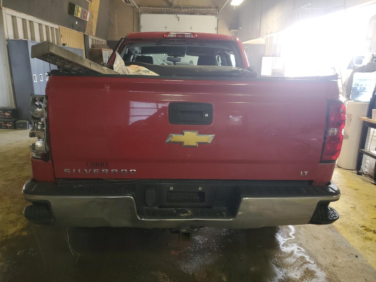 2014 Chevrolet Silverado VIN 3GCUKREC9EG554160 Copart auction photo, rollover damage thumbnail 6