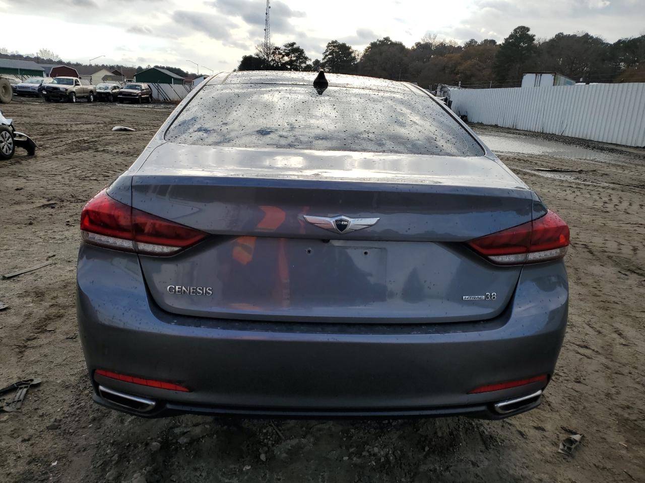 2016 Hyundai Genesis VIN KMHGN4JE5GU138083 Copart auction photo, front end damage thumbnail 6