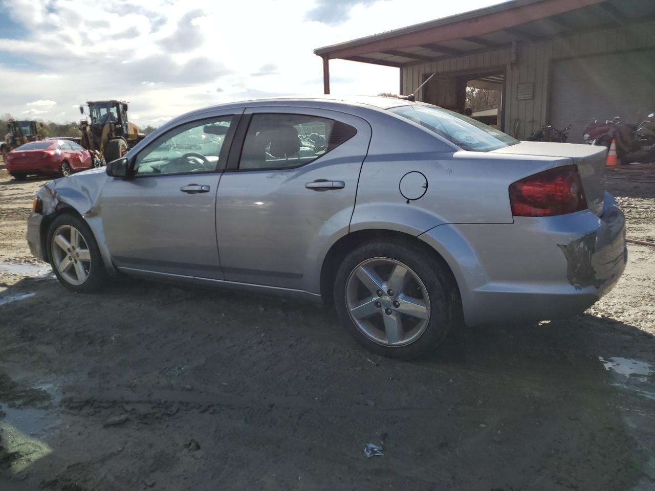 2013 Dodge Avenger VIN 1C3CDZAB1DN688545 Copart auction photo, front end / side damage thumbnail 2