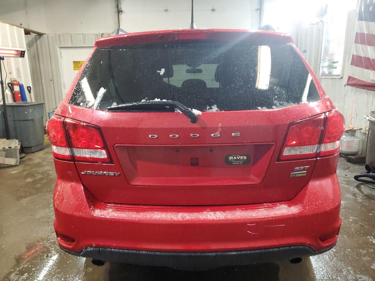 2017 Dodge Journey VIN 3C4PDCBG9HT514426 Copart auction photo, front end / side damage thumbnail 6