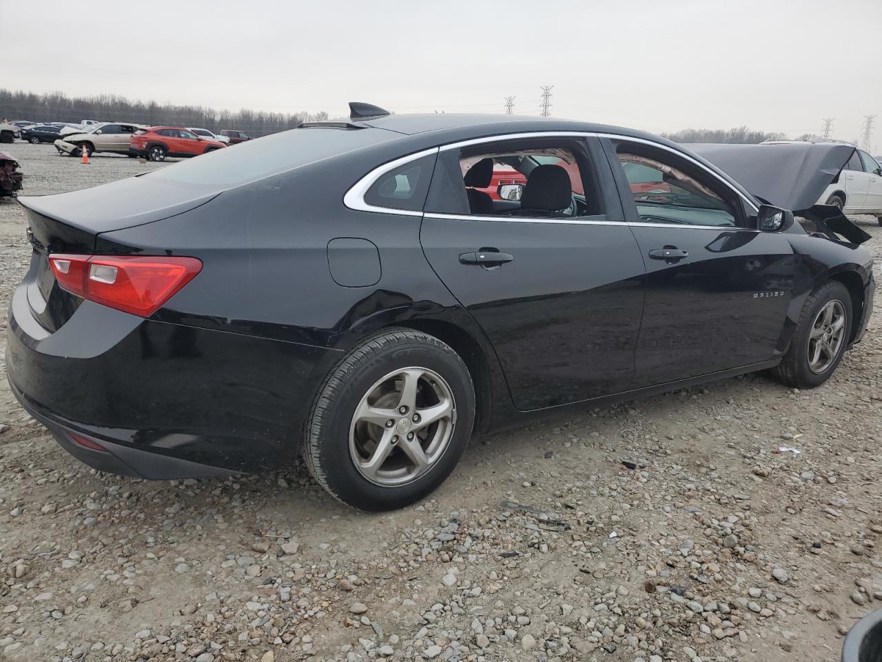 2018 Chevrolet Malibu VIN 1G1ZB5ST0JF207405 Copart auction photo, front end damage thumbnail 3