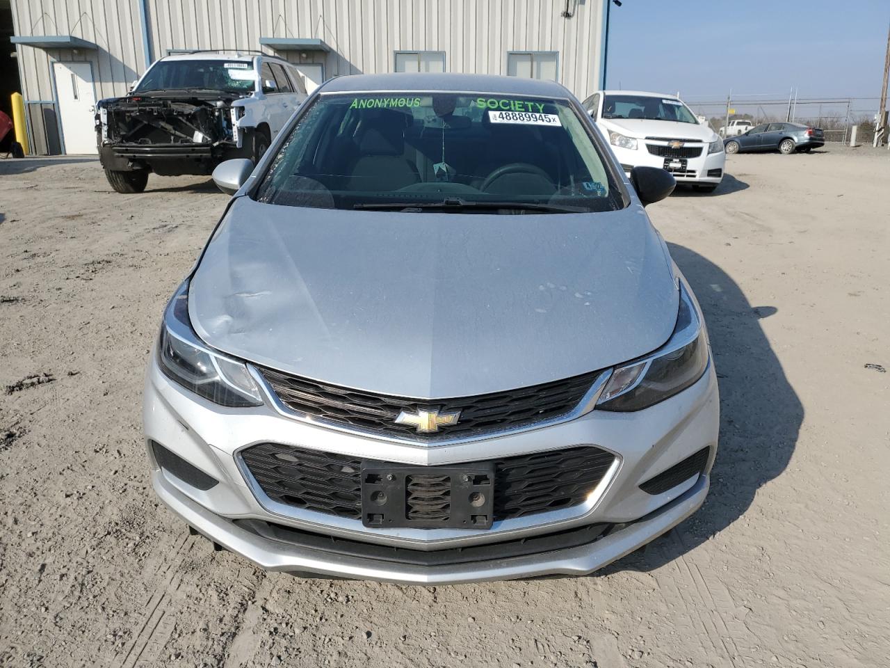 2017 Chevrolet Cruze VIN 1G1BE5SM4H7217795 Copart auction photo, rear end / front end damage thumbnail 5