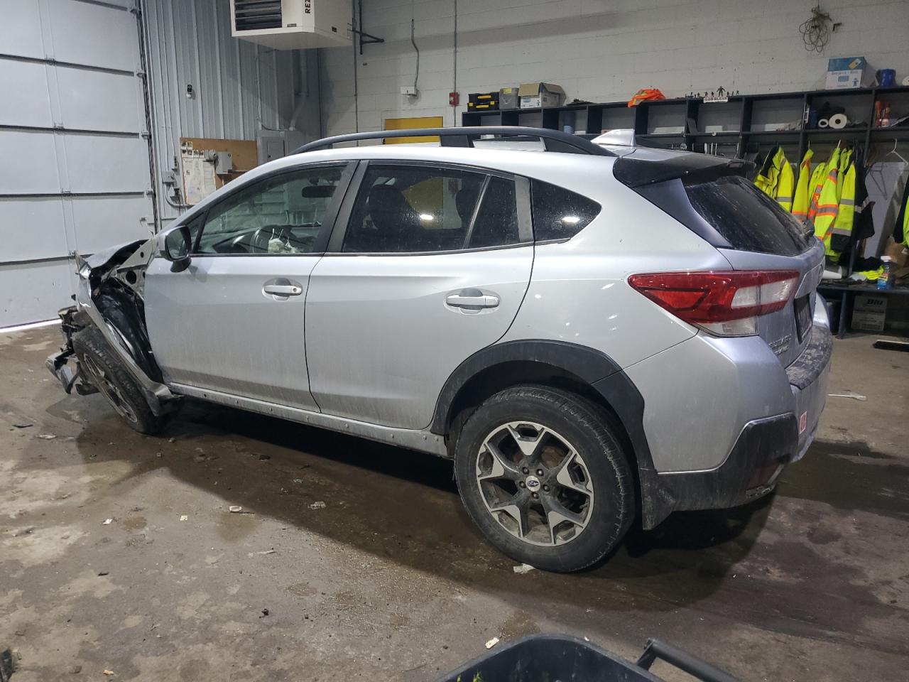 2018 Subaru XV VIN JF2GTABC9JH261585 Copart auction photo, front end / side damage thumbnail 2