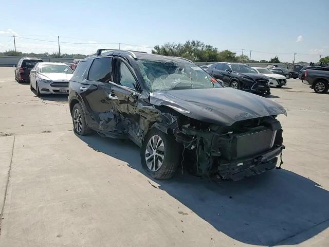 2022 Hyundai Palisade VIN KM8R24HE2NU377319 Copart auction photo, side / front end damage thumbnail 11