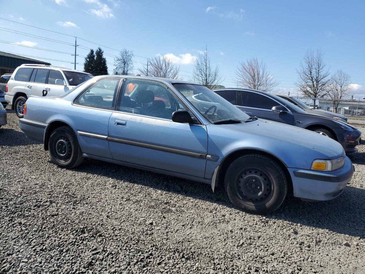 1990 Honda Accord VIN 1HGCB7255LA064530 Copart auction photo, side damage thumbnail 4
