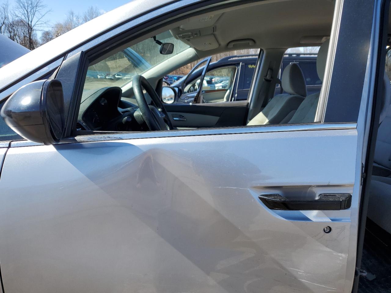 2016 Honda Odyssey VIN 5FNRL5H20GB162255 Copart auction photo, side / rear end damage thumbnail 7