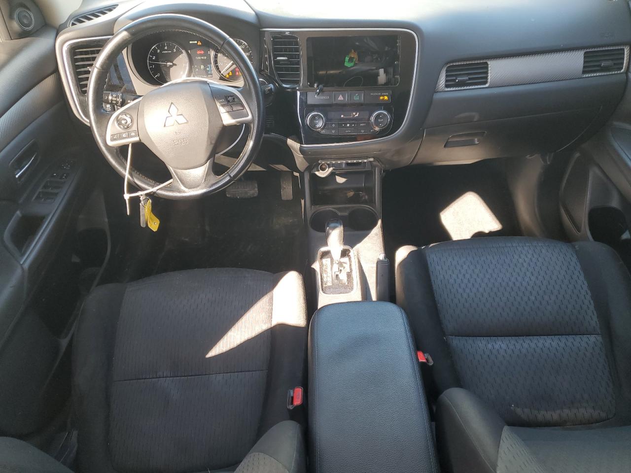 2014 Mitsubishi Outlander VIN JA4AZ3A30EZ018466 Copart auction photo, undercarriage / front end damage thumbnail 8