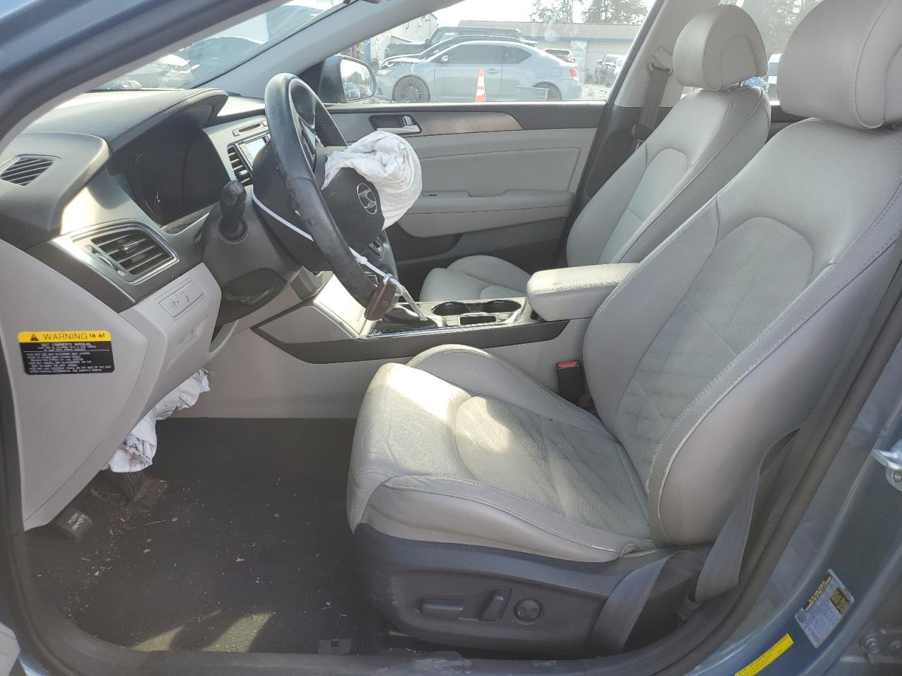 2015 Hyundai Sonata VIN 5NPE34AF8FH104559 Copart auction photo, frame damage / front end damage thumbnail 7