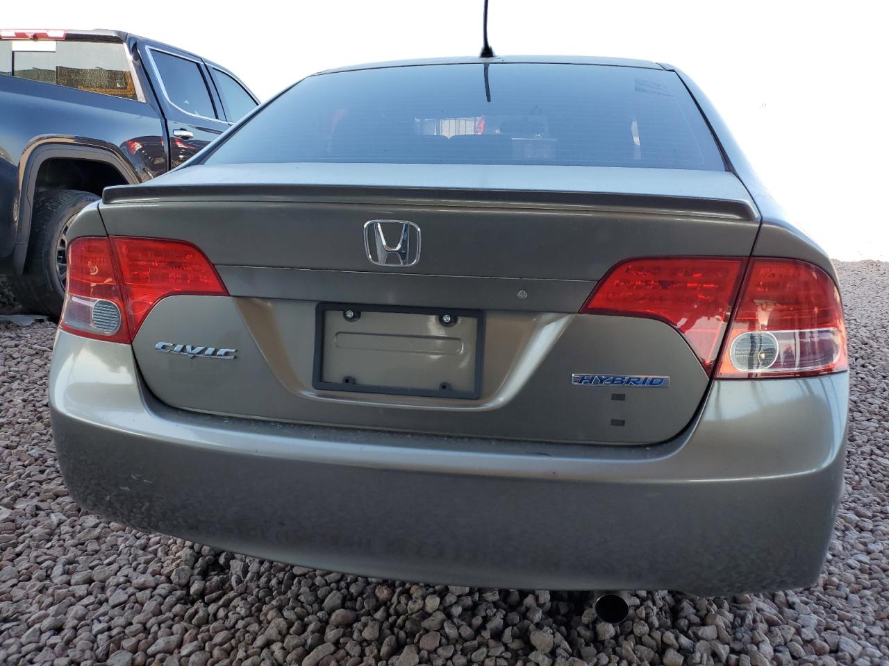 2007 Honda Civic VIN JHMFA36267S011342 Copart auction photo, front end / side damage thumbnail 6