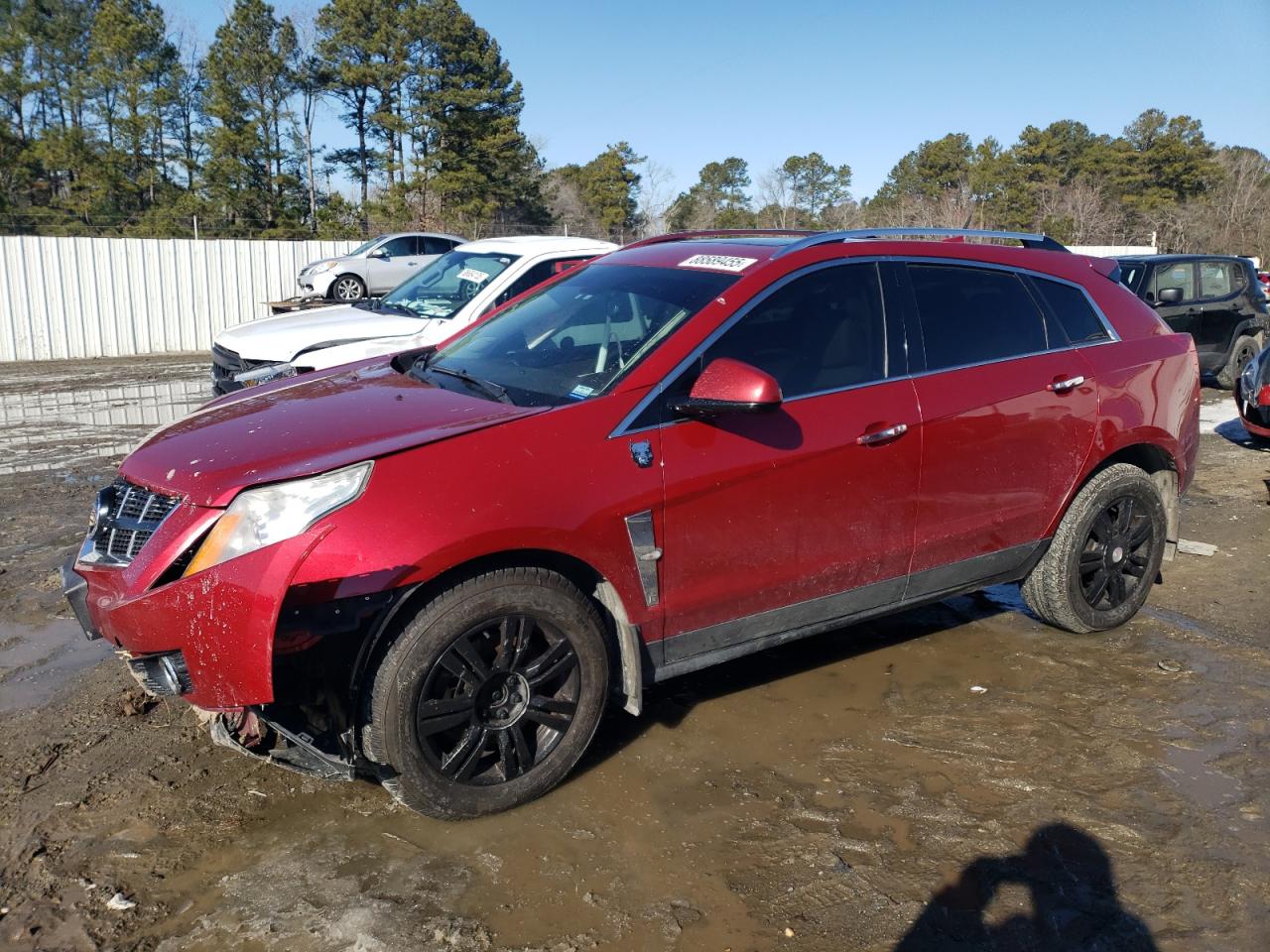 2011 Cadillac SRX VIN 3GYFNAEY2BS525695