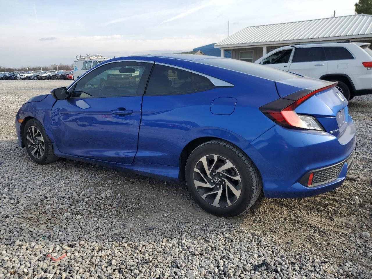 2016 Honda Civic VIN 2HGFC4B08GH314458 Copart auction photo, front end / side damage thumbnail 2