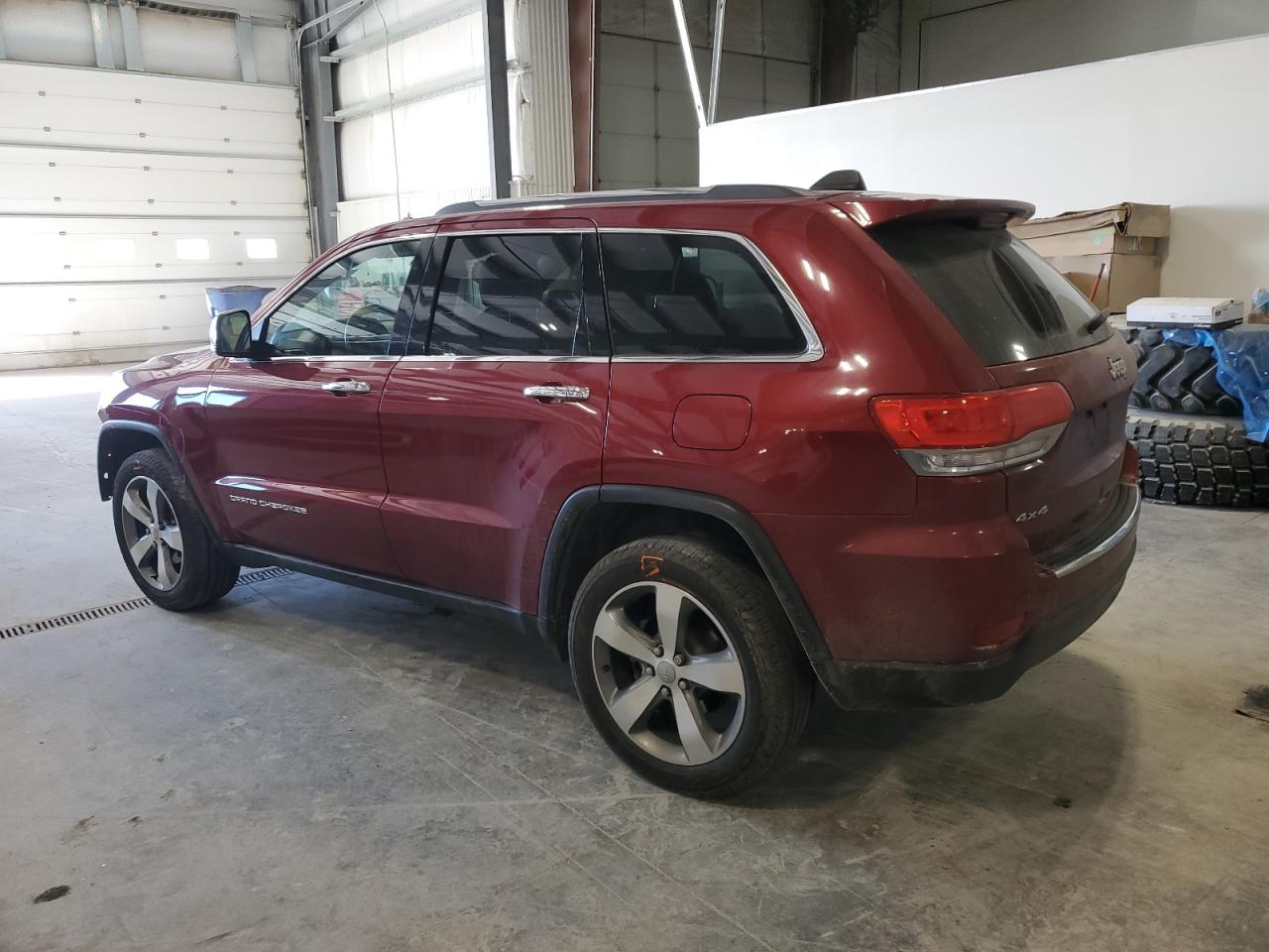 2015 Jeep Grand Cherokee VIN 1C4RJFBG7FC950560 Copart auction photo, front end damage thumbnail 2