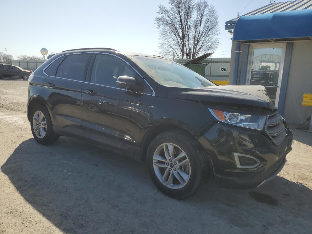2015 Ford Edge VIN 2FMTK4J89FBB91827 Copart auction photo, front end damage thumbnail 4