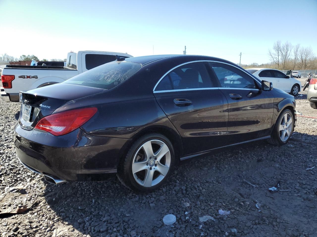 2015 Mercedes-Benz CLA-klasse VIN WDDSJ4GB0FN196057 Copart auction photo, front end damage thumbnail 3