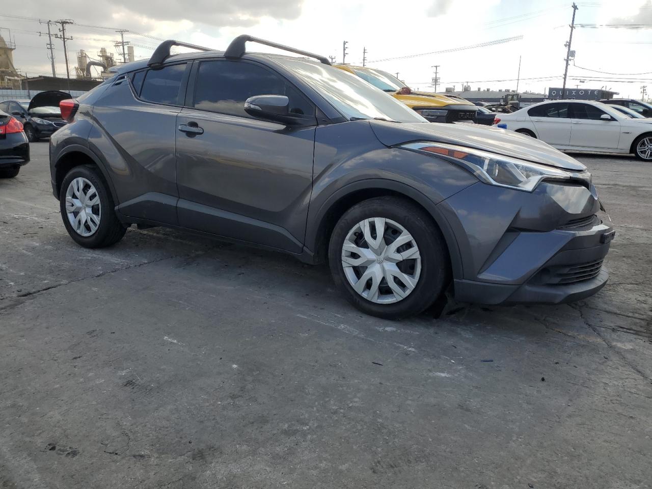2019 Toyota C-HR VIN JTNKHMBXXK1021630 Copart auction photo, front end damage thumbnail 4