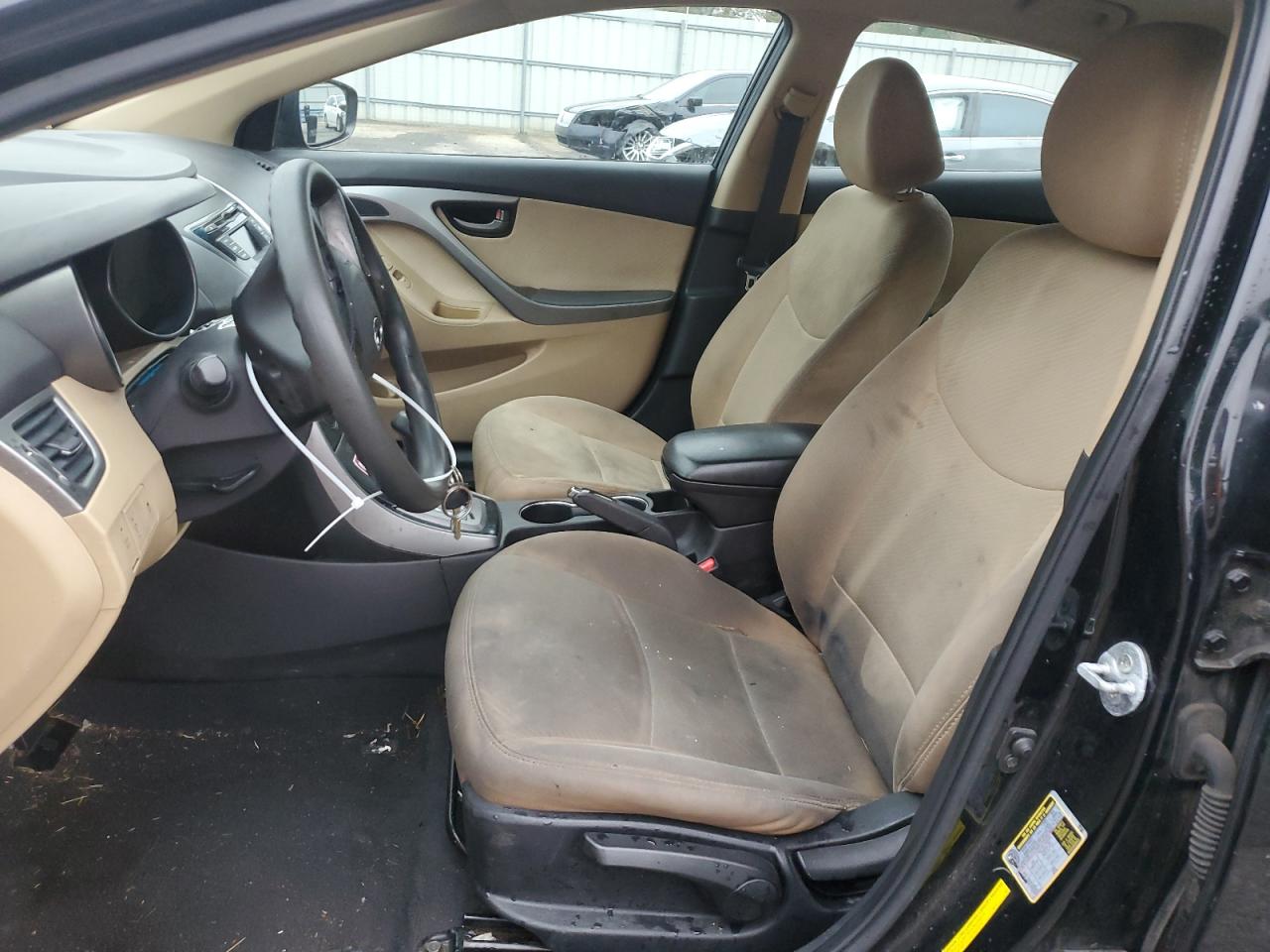 2013 Hyundai Elantra VIN 5NPDH4AE3DH449290 Copart auction photo, all over damage thumbnail 7