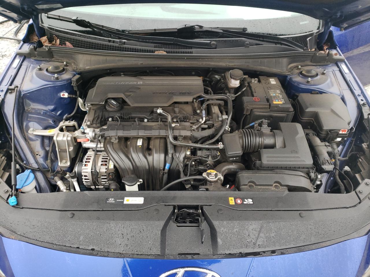 2023 Hyundai Elantra VIN KMHLS4AG4PU558071 Copart auction photo, rear end damage thumbnail 11
