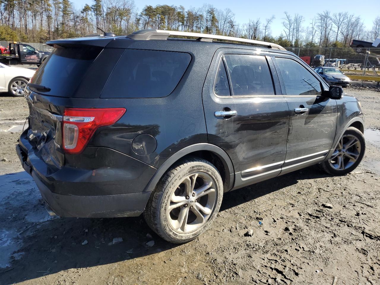 2013 Ford Explorer VIN 1FM5K7F85DGB54167 Copart auction photo, rear end damage thumbnail 3